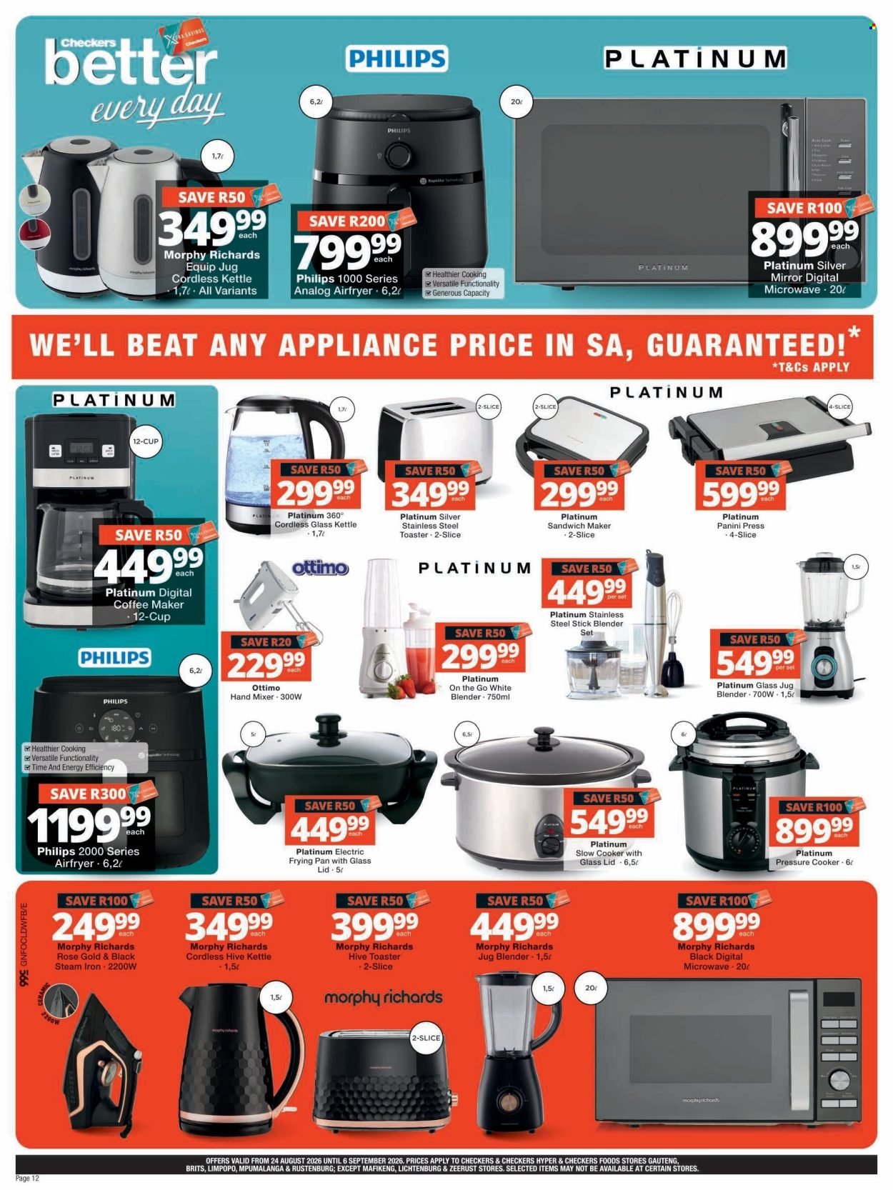 CHECKERS specials - August Month-End Promotion