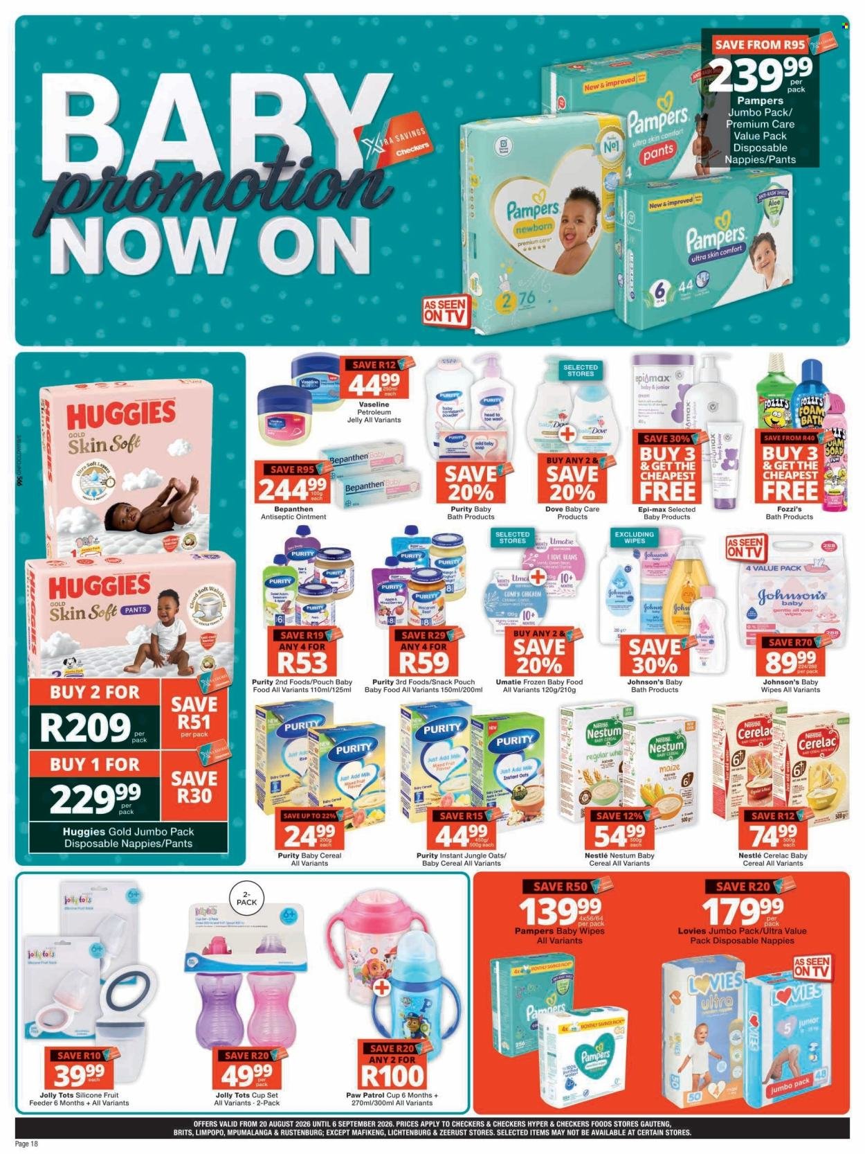 CHECKERS specials - August Month-End Promotion