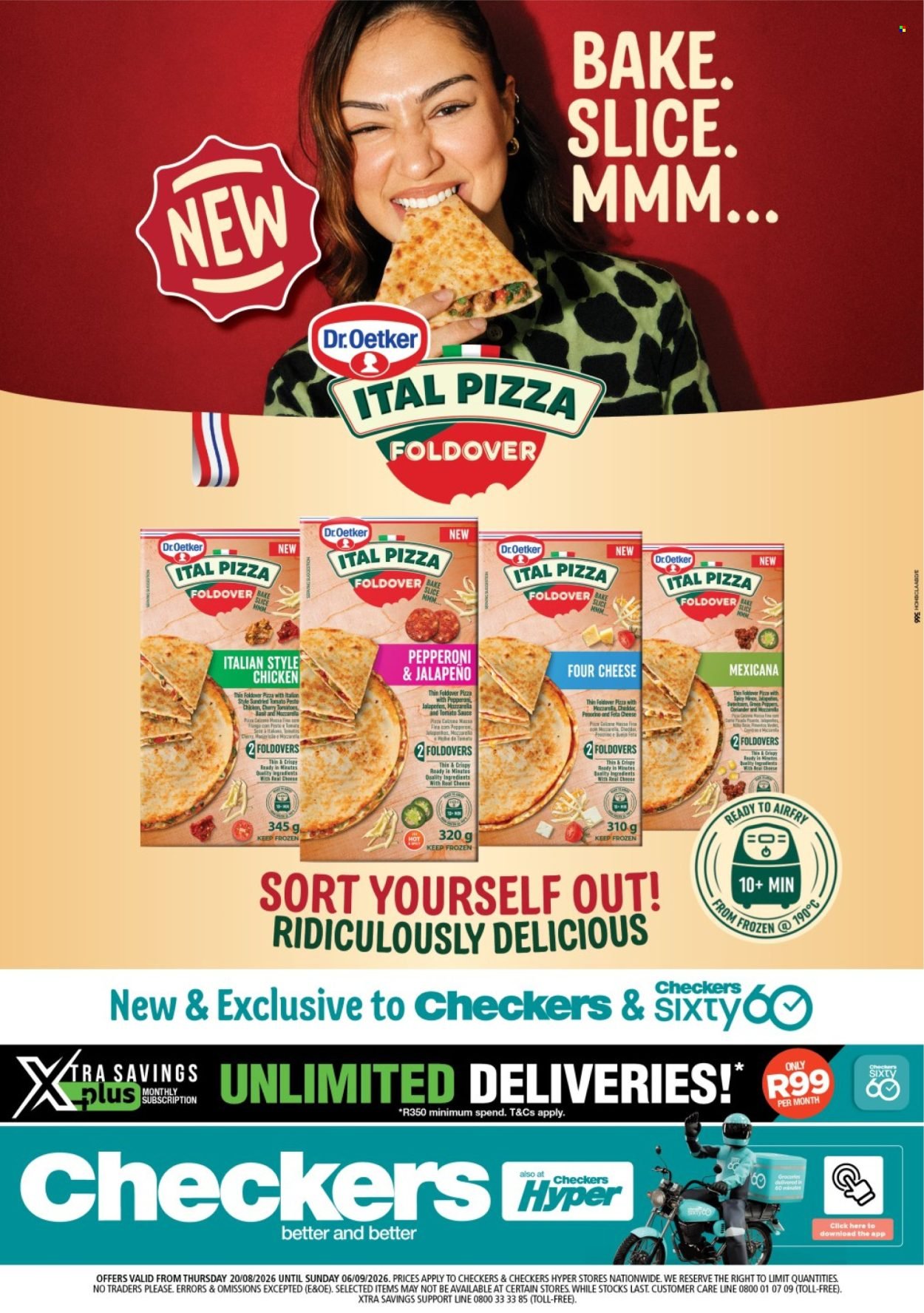 CHECKERS specials - August Month-End Promotion