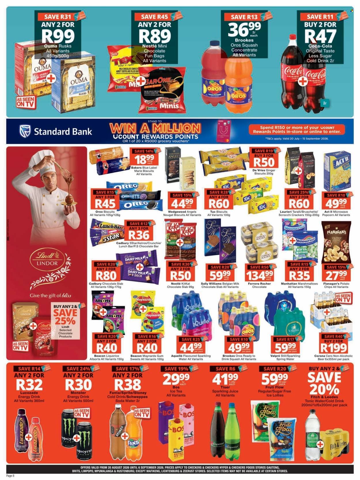 CHECKERS specials - August Month-End Promotion