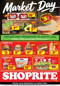 SHOPRITE specials - Market Day Deals