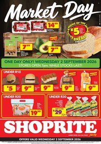 SHOPRITE specials - Market Day Deals