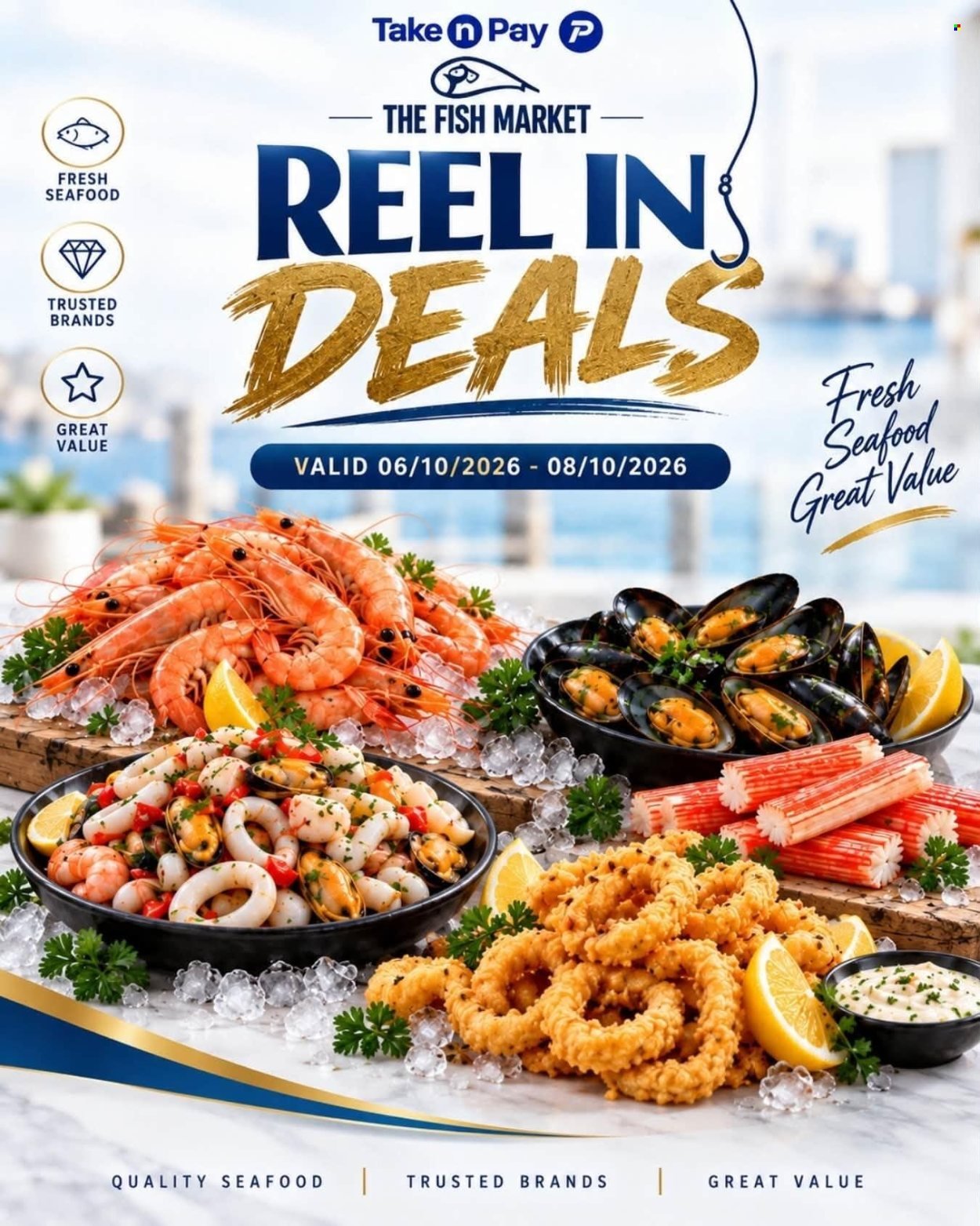 TAKE N PAY specials - From Tuesday 6 Oct 2026