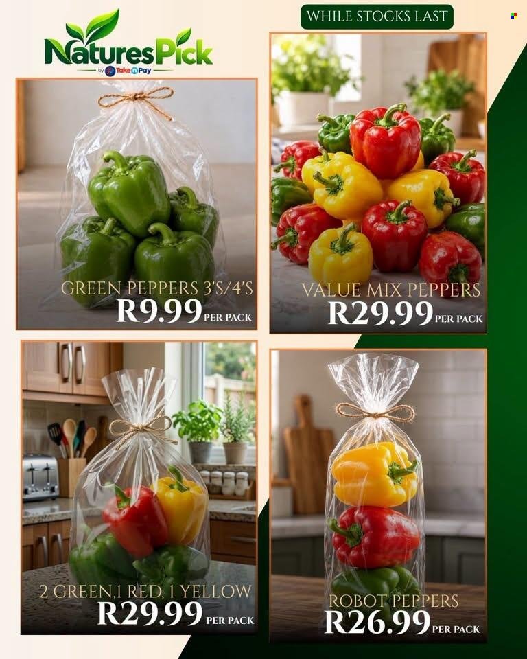 TAKE N PAY specials - From Tuesday 6 Oct 2026