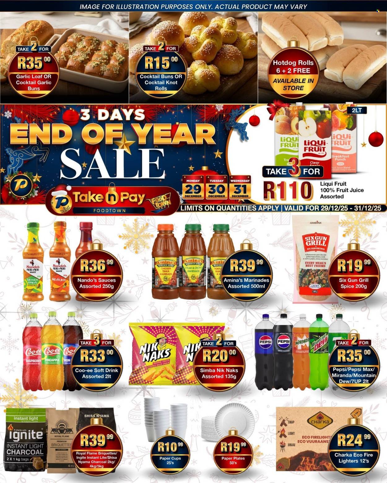 TAKE N PAY specials - From Monday 29 Dec 2025 (2025-12-29 - 2025-12-31) | 1