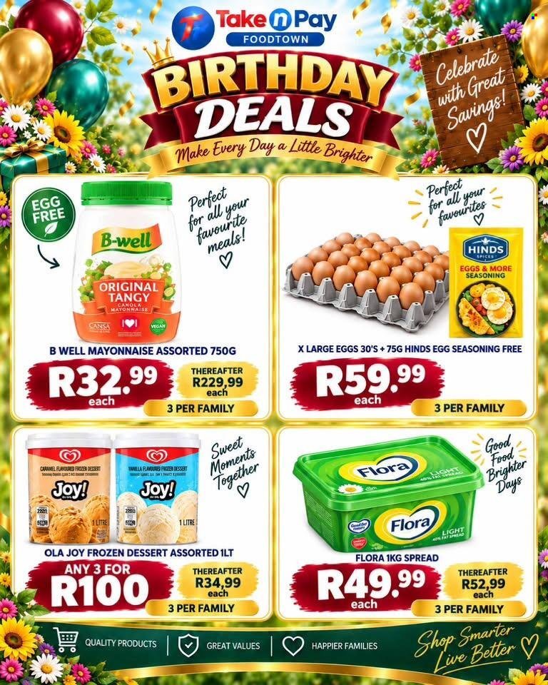 TAKE N PAY specials - From Tuesday 15 Sept 2026