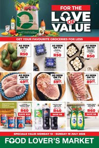FOOD LOVER'S MARKET specials - From Monday 13 Jul 2026
