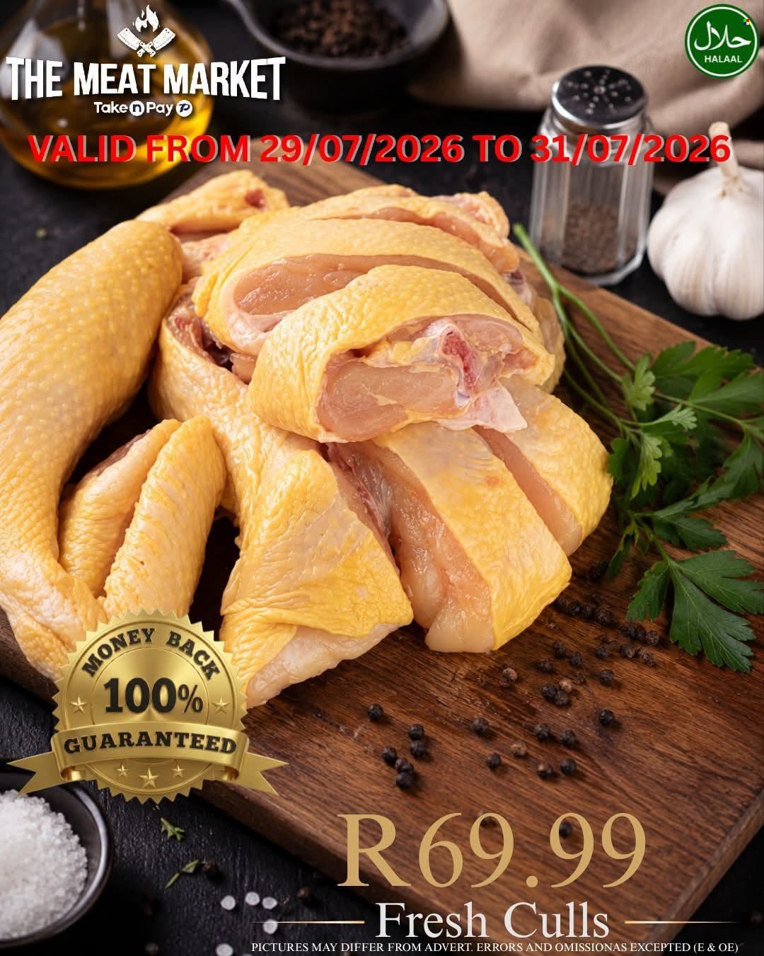 TAKE N PAY specials - From Wednesday 29 Jul 2026
