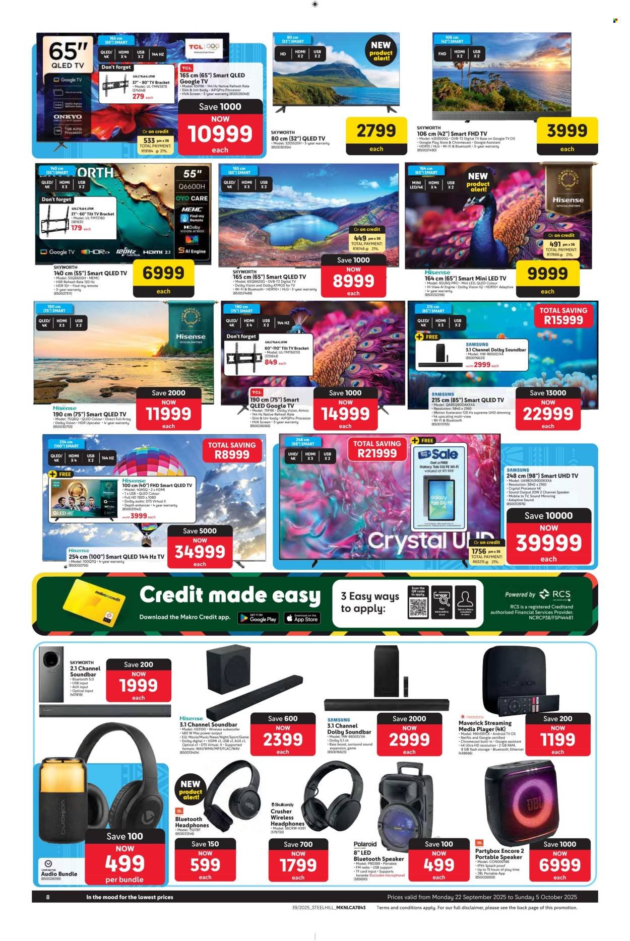 MAKRO specials - From Monday 22 Sept 2025 (2025-09-22 - 2025-10-05) | 8