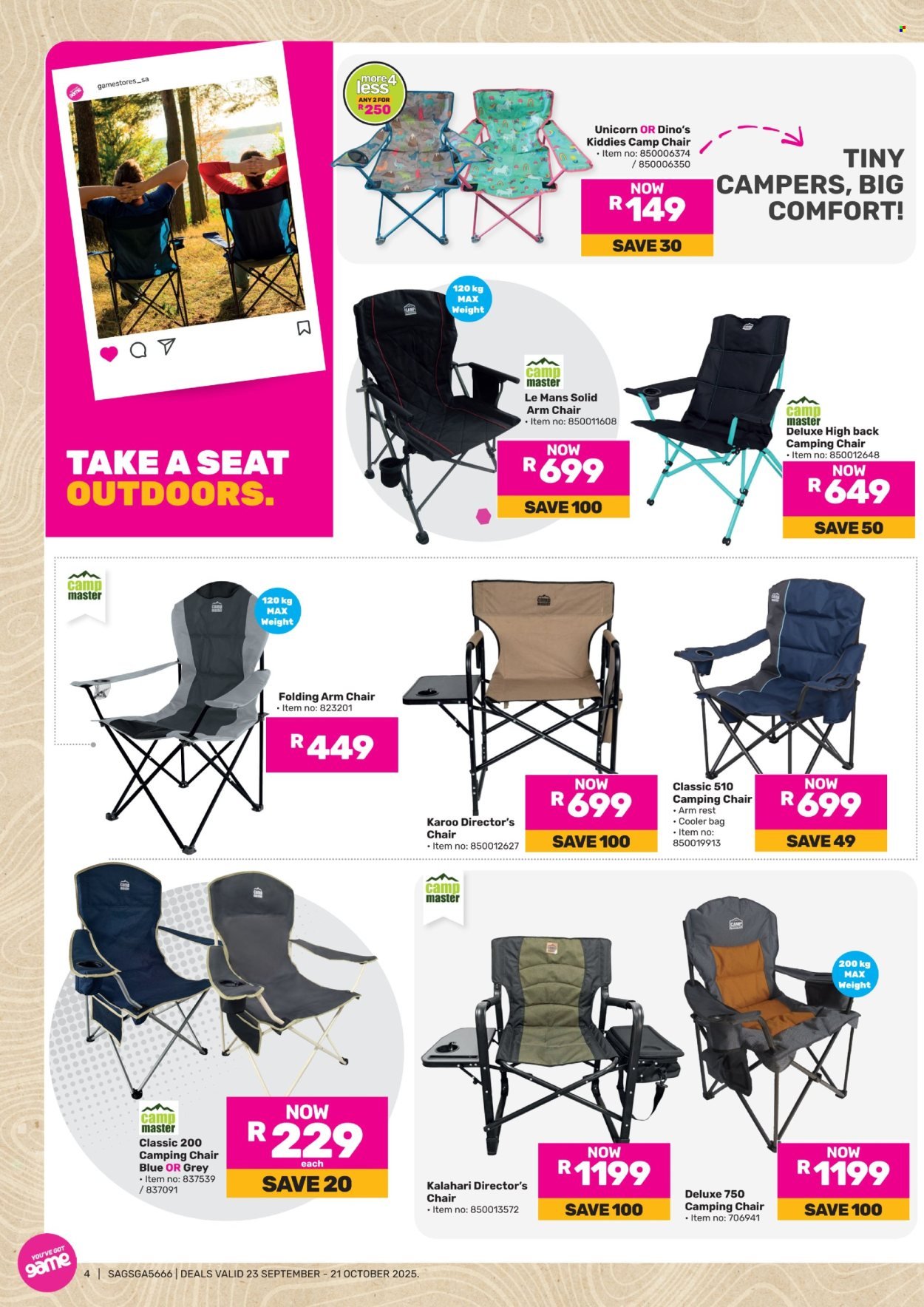 GAME specials - Outdoor Is Officialy In ( (2025-09-23 - 2025-10-21) | 4
