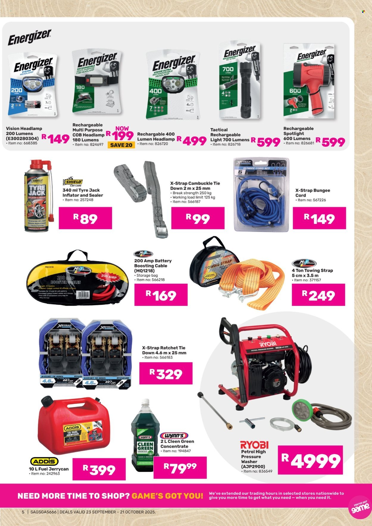 GAME specials - Outdoor Is Officialy In ( (2025-09-23 - 2025-10-21) | 5