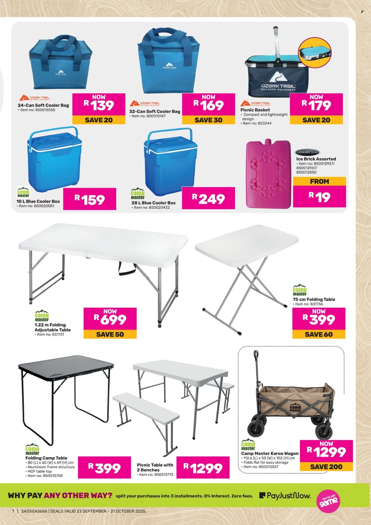 GAME specials - Outdoor Is Officialy In ( (2025-09-23 - 2025-10-21) | 7