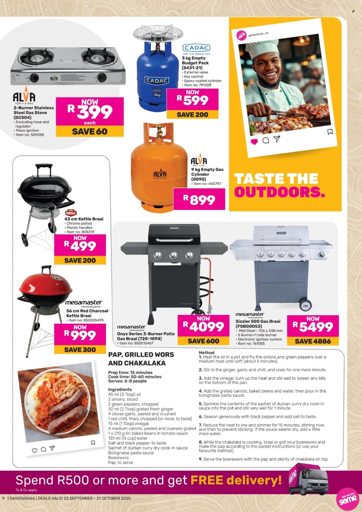 GAME specials - Outdoor Is Officialy In ( (2025-09-23 - 2025-10-21) | 9