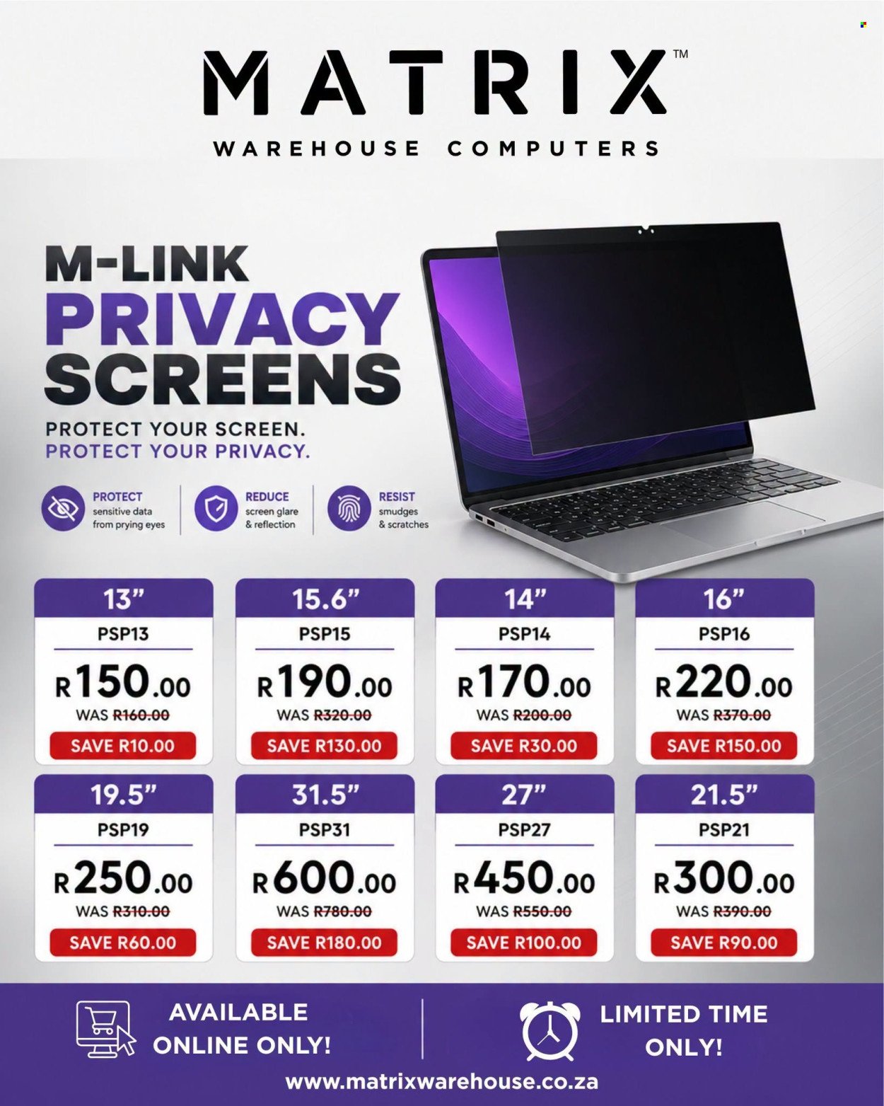 MATRIX WAREHOUSE specials - June 2026