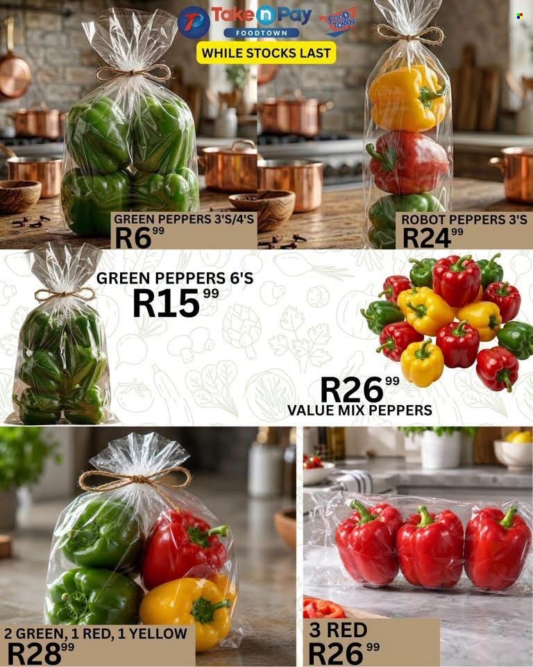 TAKE N PAY specials - From Tuesday 22 Sept 2026