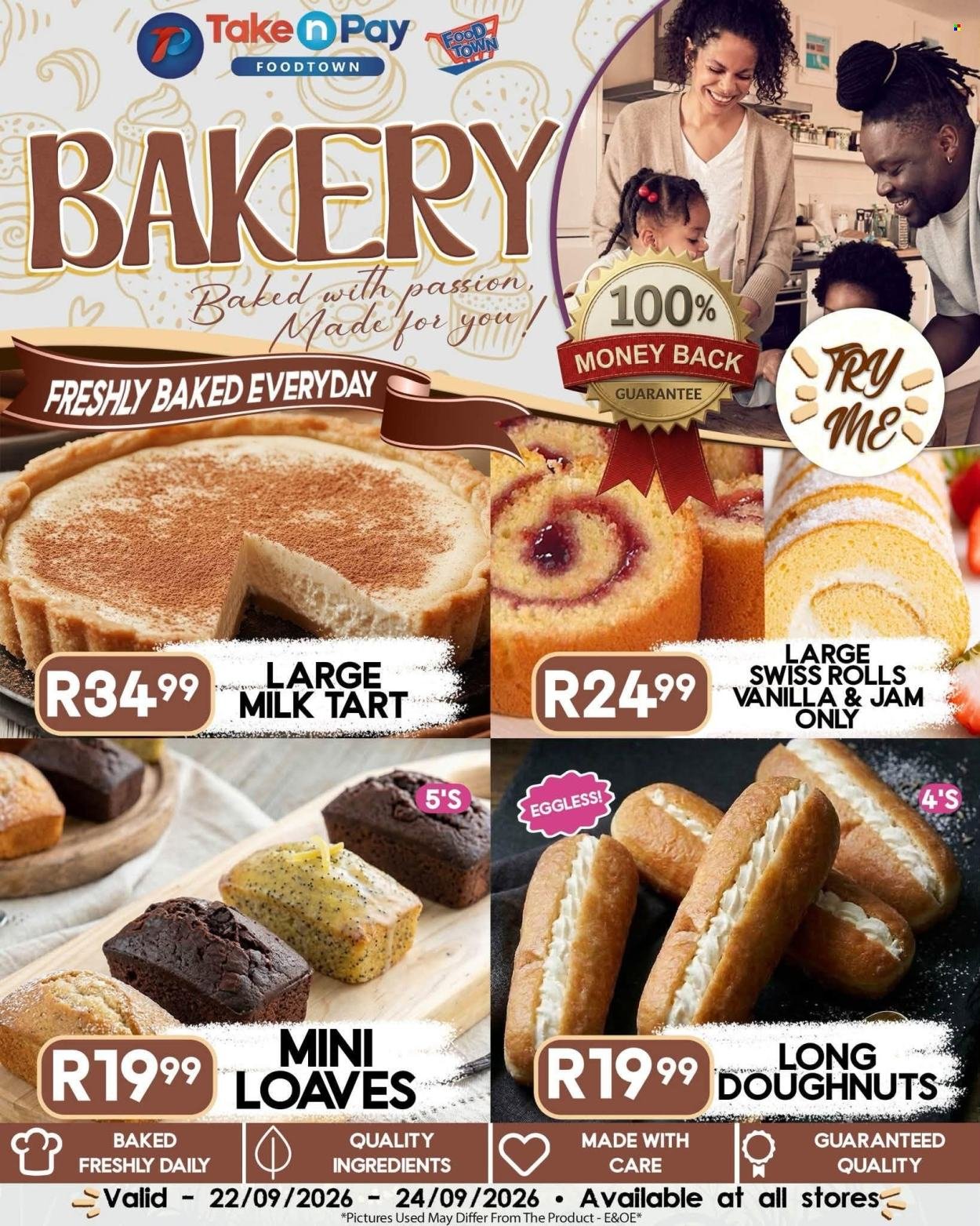 TAKE N PAY specials - From Tuesday 22 Sept 2026