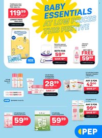 PEP STORES specials - Essentials December 2025 (2025-12-01 - 2025-12-25)