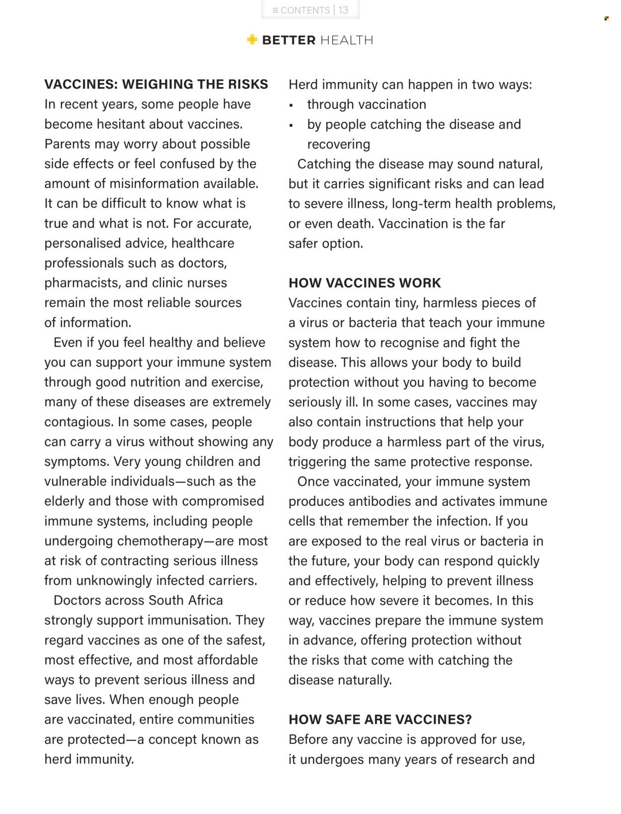 DIS-CHEM specials - Better Magazine (2026-04-01 - 2026-04-30) | 13