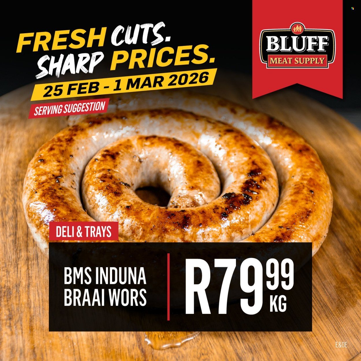 BLUFF MEAT SUPPLY specials - From Wednesday 25 Feb 2026 (2026-02-25 - 2026-03-01) | 7