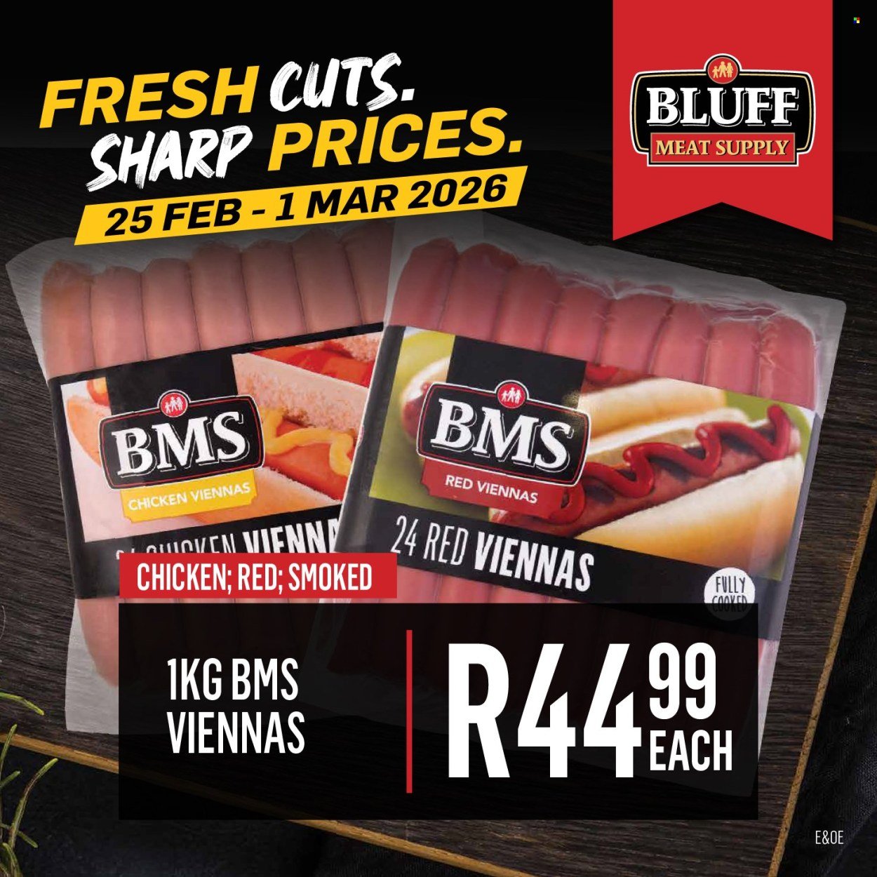 BLUFF MEAT SUPPLY specials - From Wednesday 25 Feb 2026 (2026-02-25 - 2026-03-01) | 8