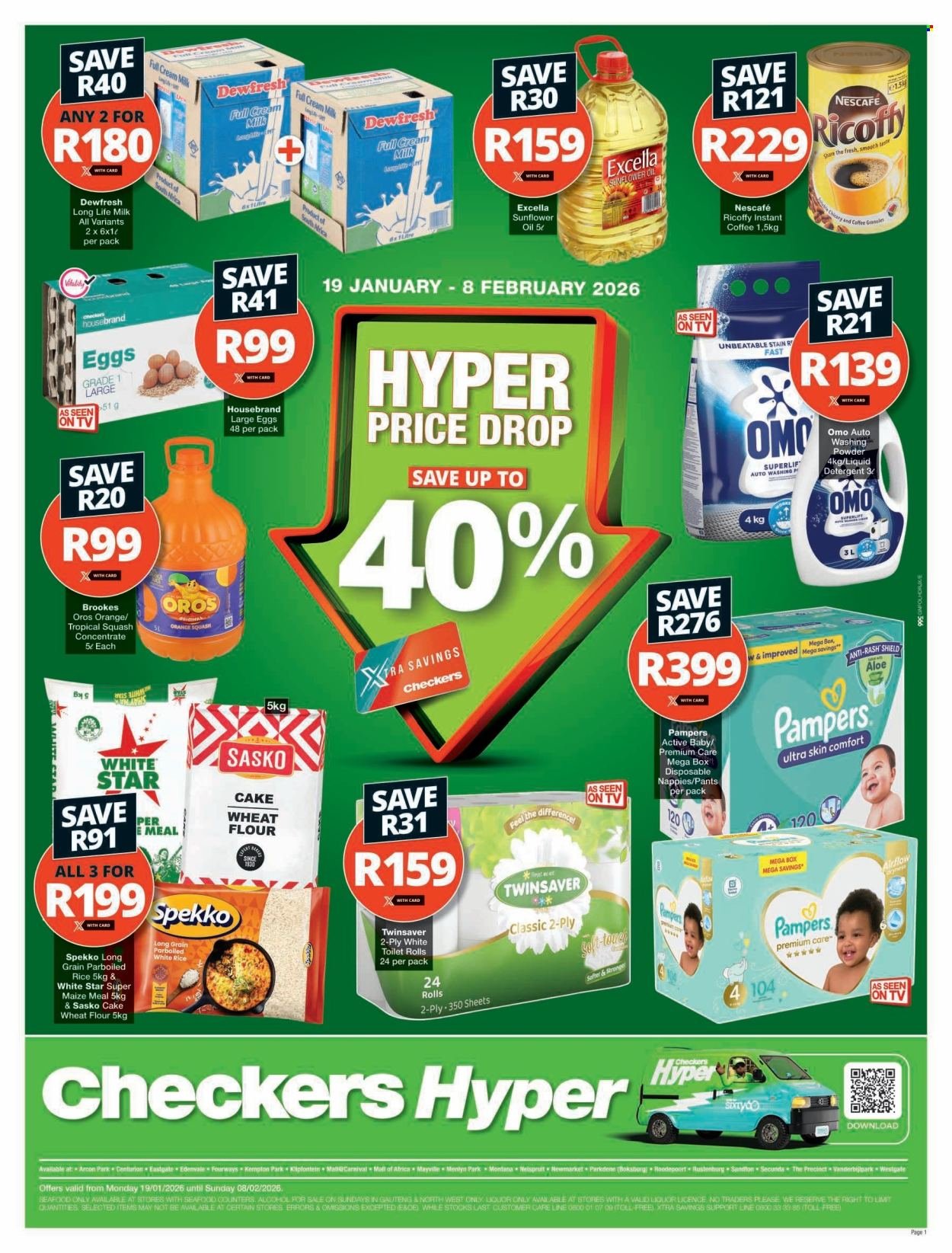 CHECKERS specials - January Month-End Promotion (2026-01-19 - 2026-02-08) | 1