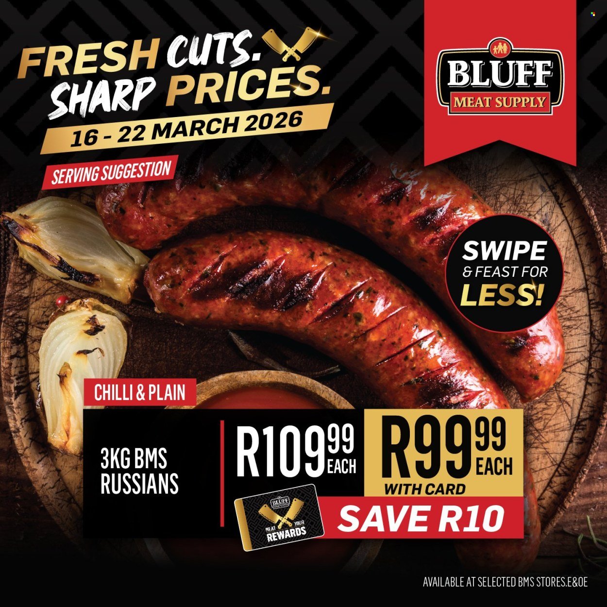 BLUFF MEAT SUPPLY specials - From Monday 16 Mar 2026 (2026-03-16 - 2026-03-22) | 4