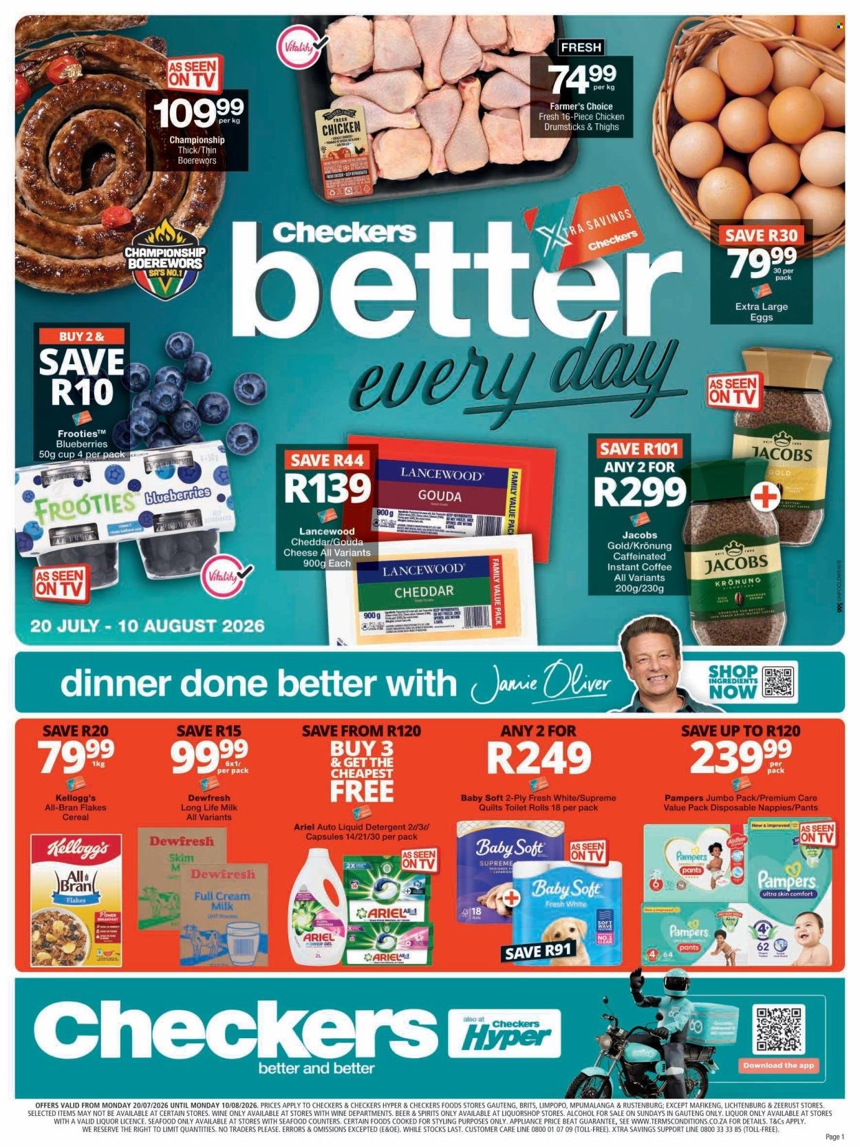CHECKERS specials - July Month-End Promotion Gauteng
