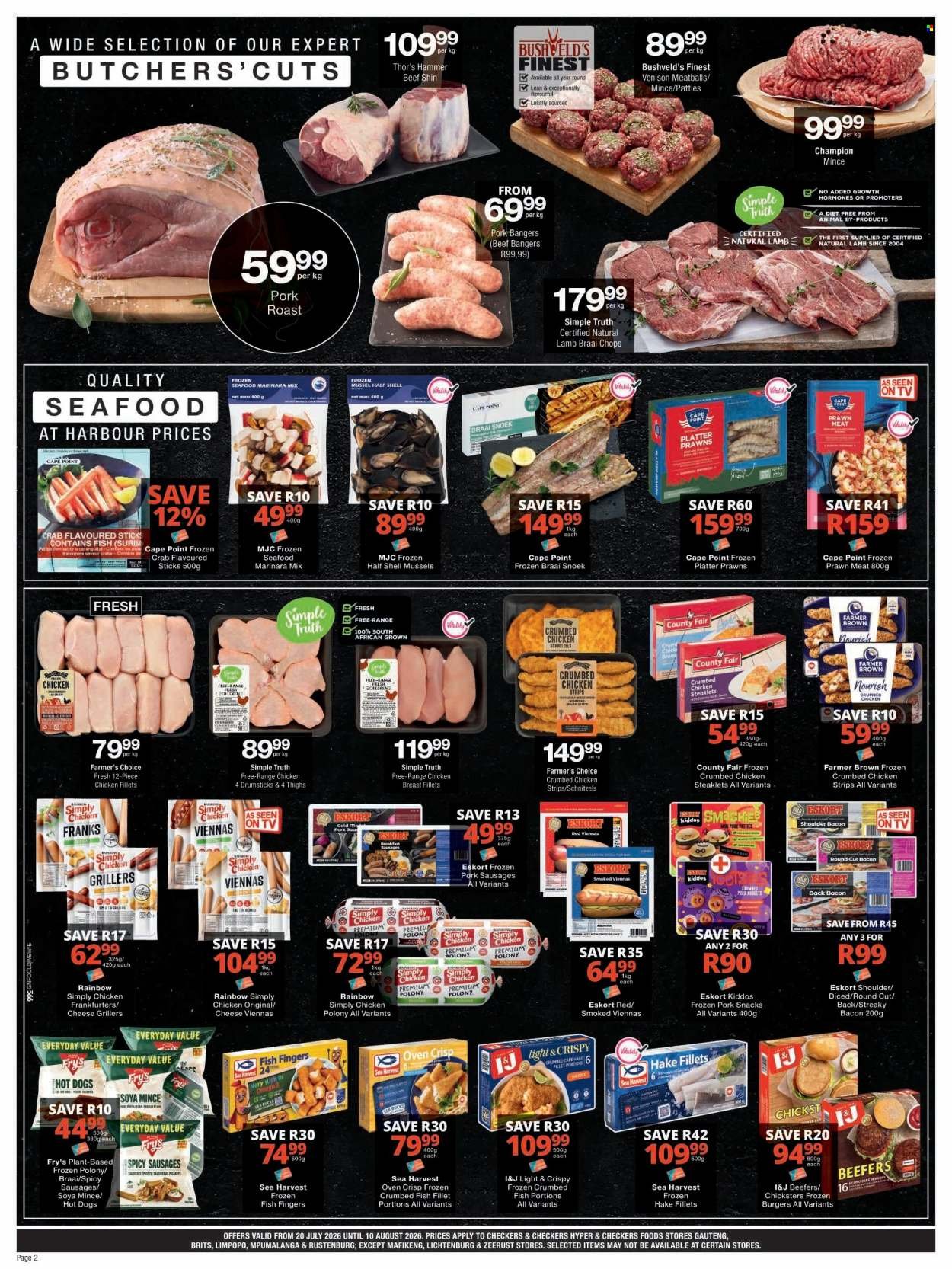 CHECKERS specials - July Month-End Promotion Gauteng