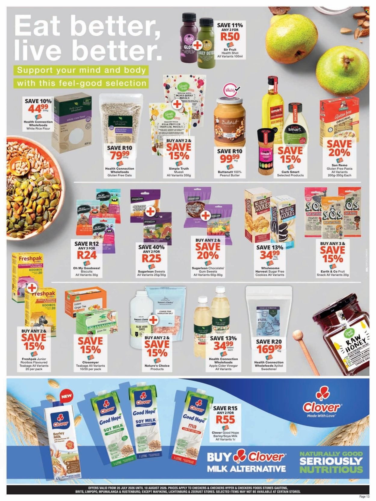 CHECKERS specials - July Month-End Promotion Gauteng