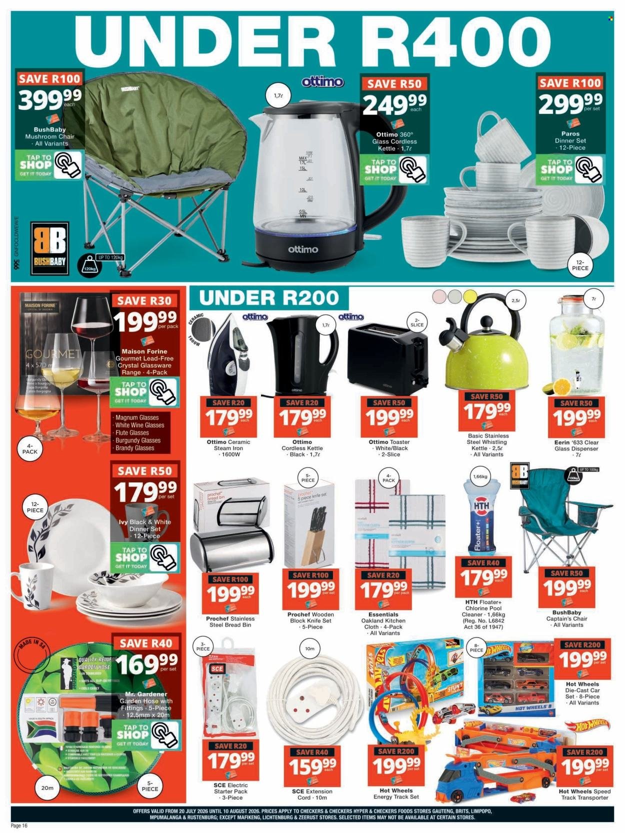 CHECKERS specials - July Month-End Promotion Gauteng