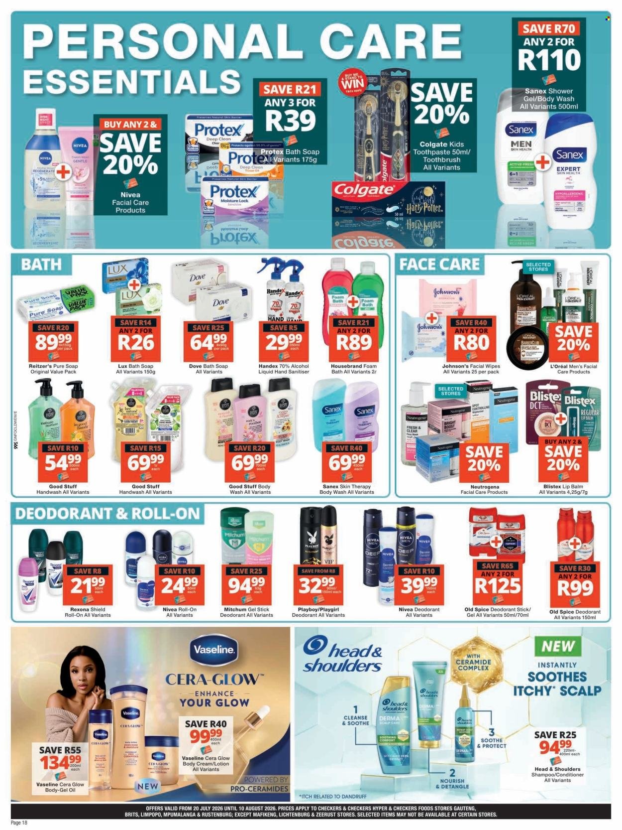 CHECKERS specials - July Month-End Promotion Gauteng