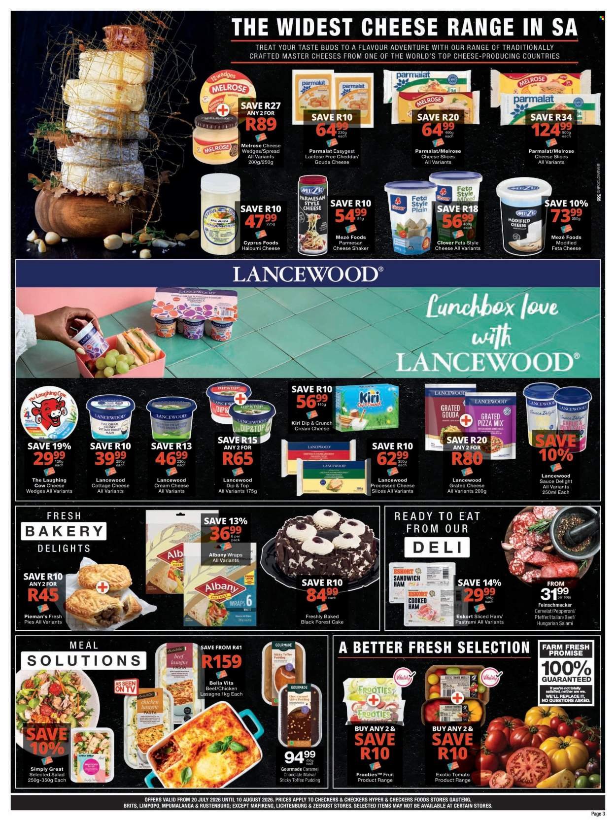 CHECKERS specials - July Month-End Promotion Gauteng