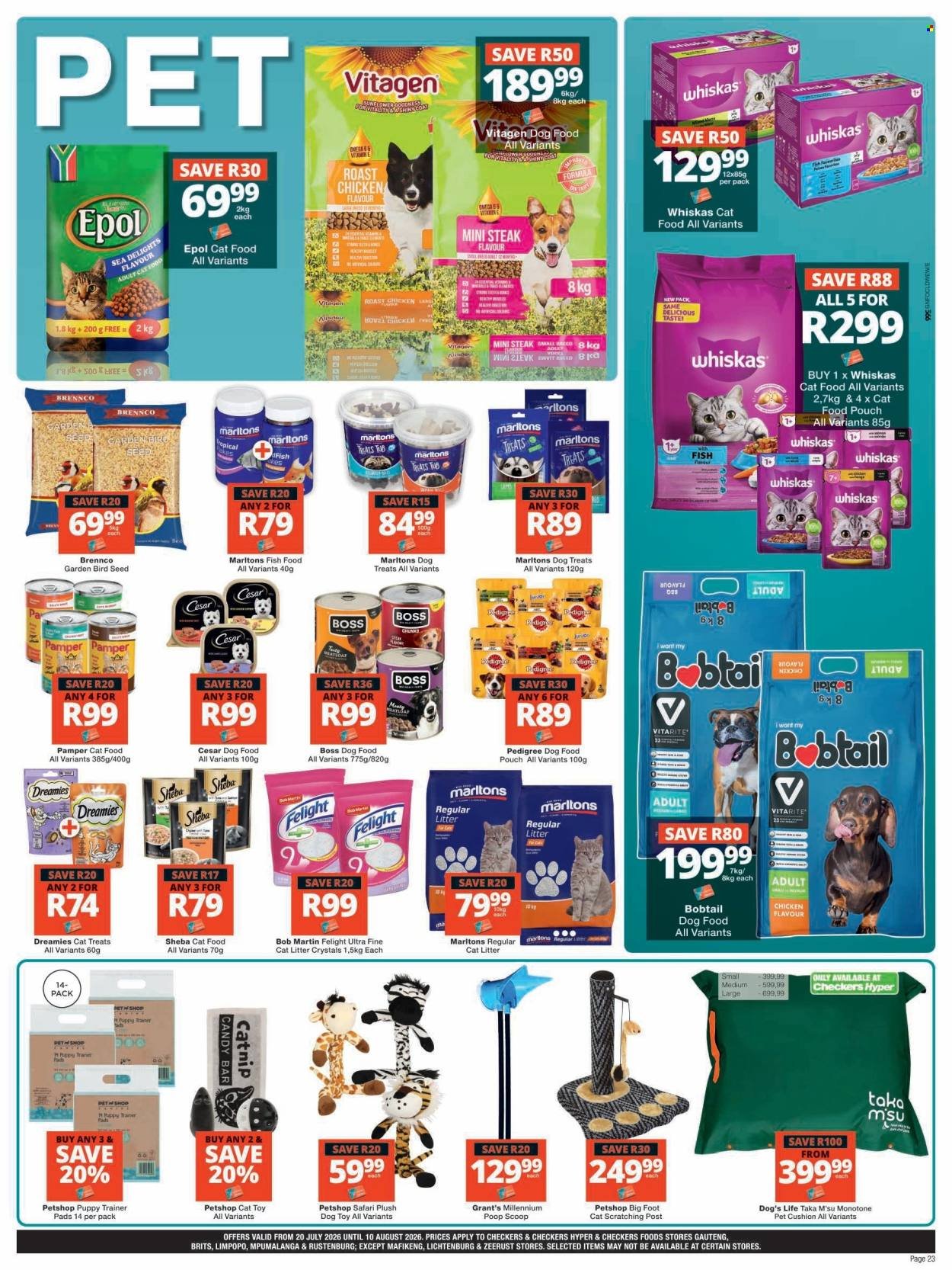 CHECKERS specials - July Month-End Promotion Gauteng
