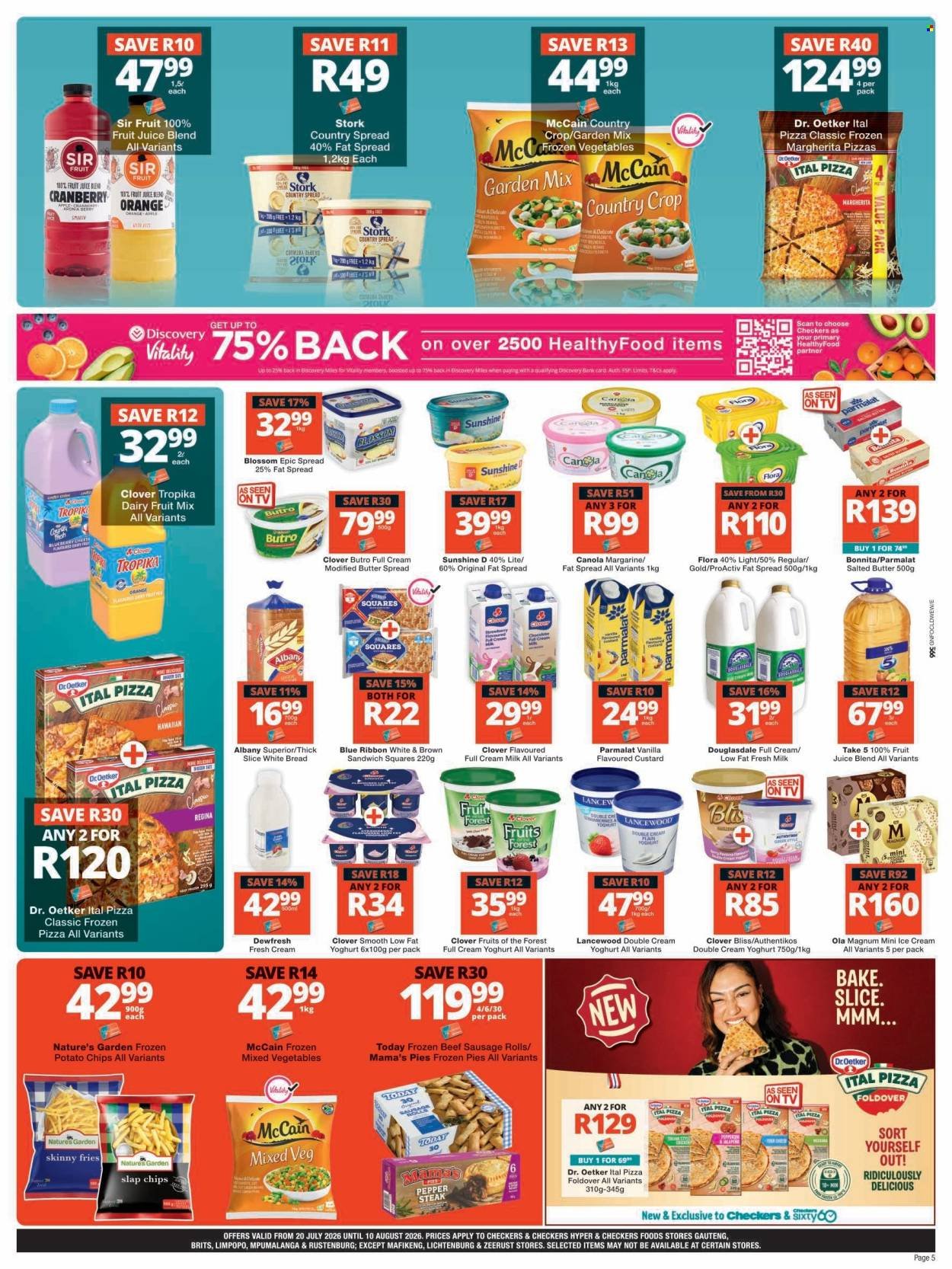 CHECKERS specials - July Month-End Promotion Gauteng