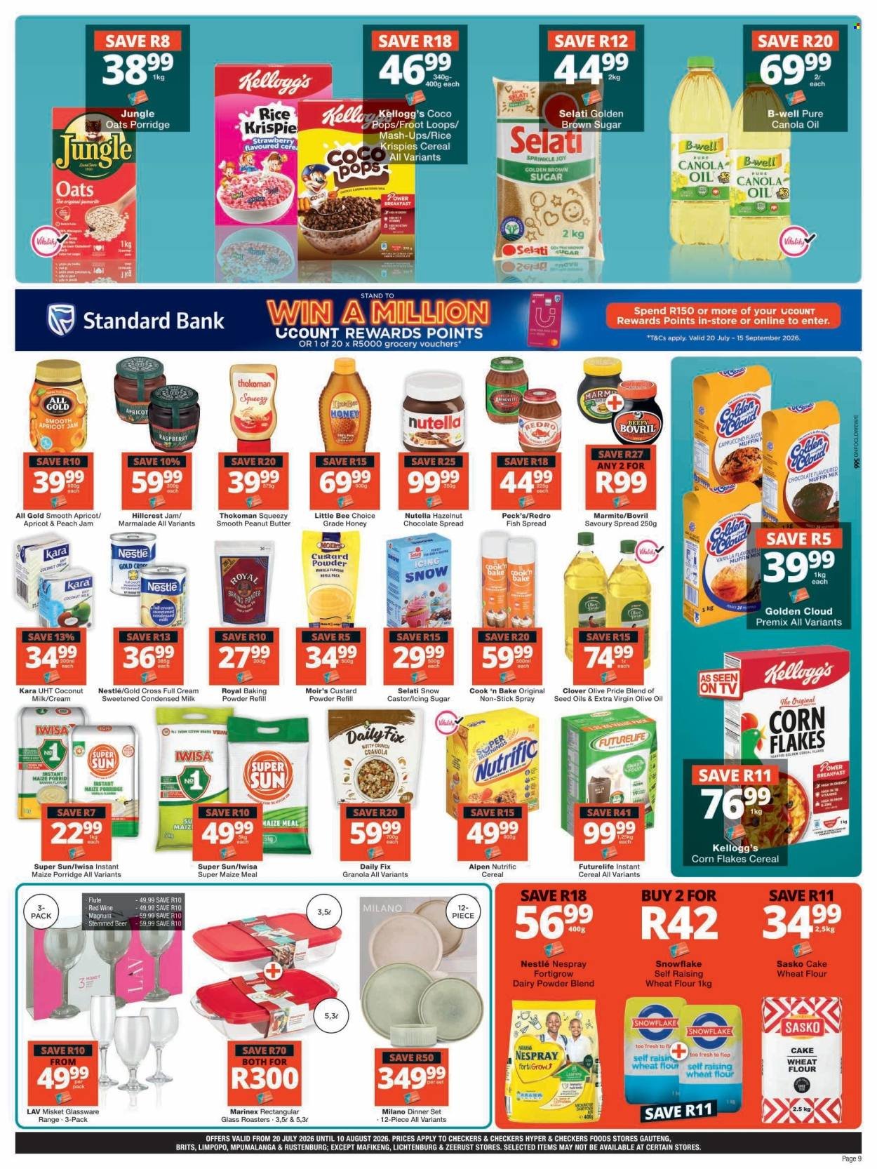 CHECKERS specials - July Month-End Promotion Gauteng