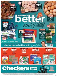 CHECKERS specials - July Month-End Promotion Gauteng