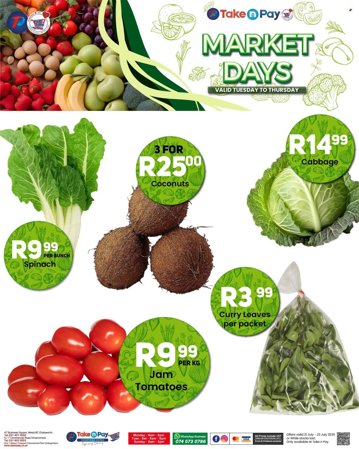 TAKE N PAY specials - From Monday 21 Jul 2025 (2025-07-21 - 2025-07-23) | 3