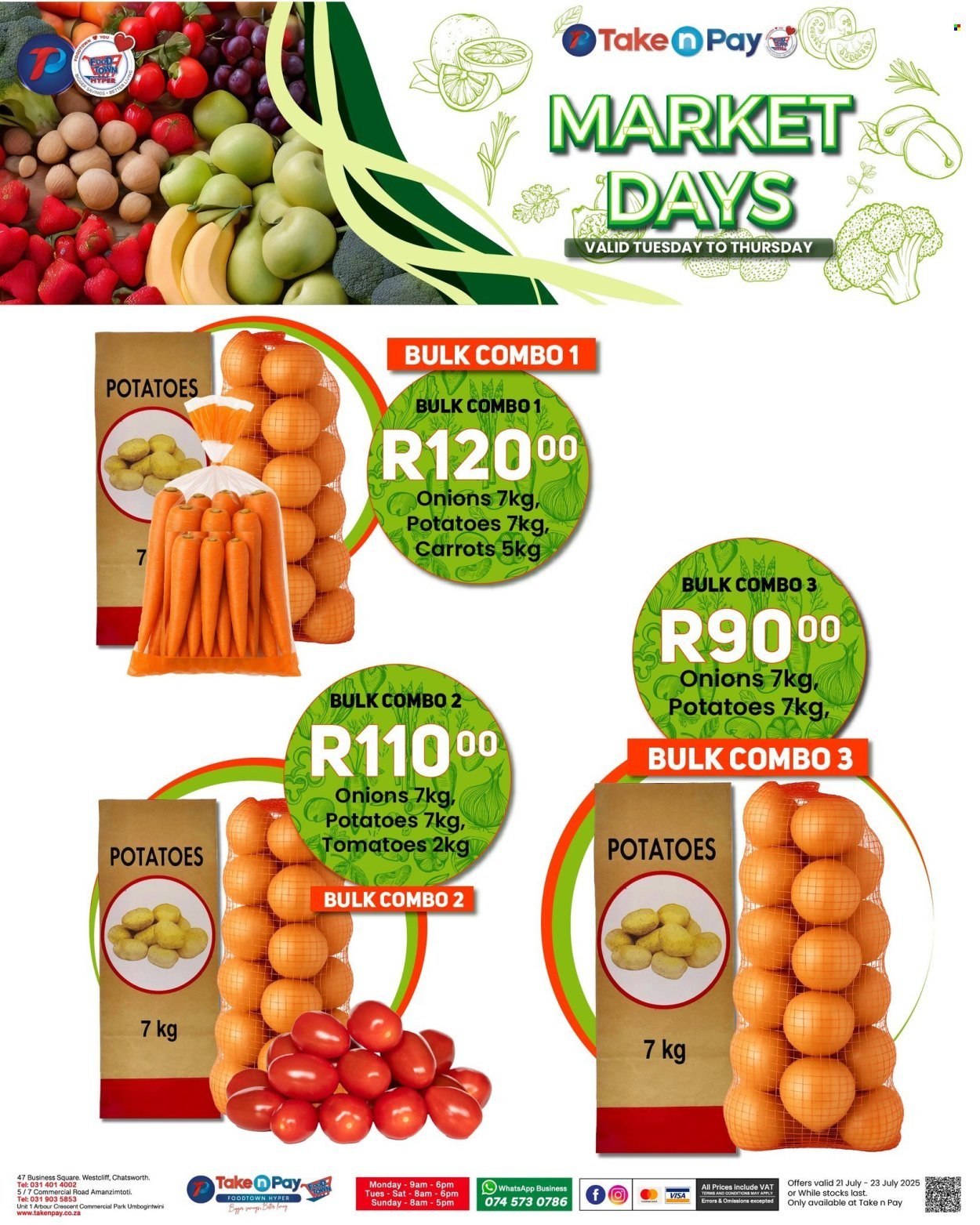 TAKE N PAY specials - From Monday 21 Jul 2025 (2025-07-21 - 2025-07-23) | 5