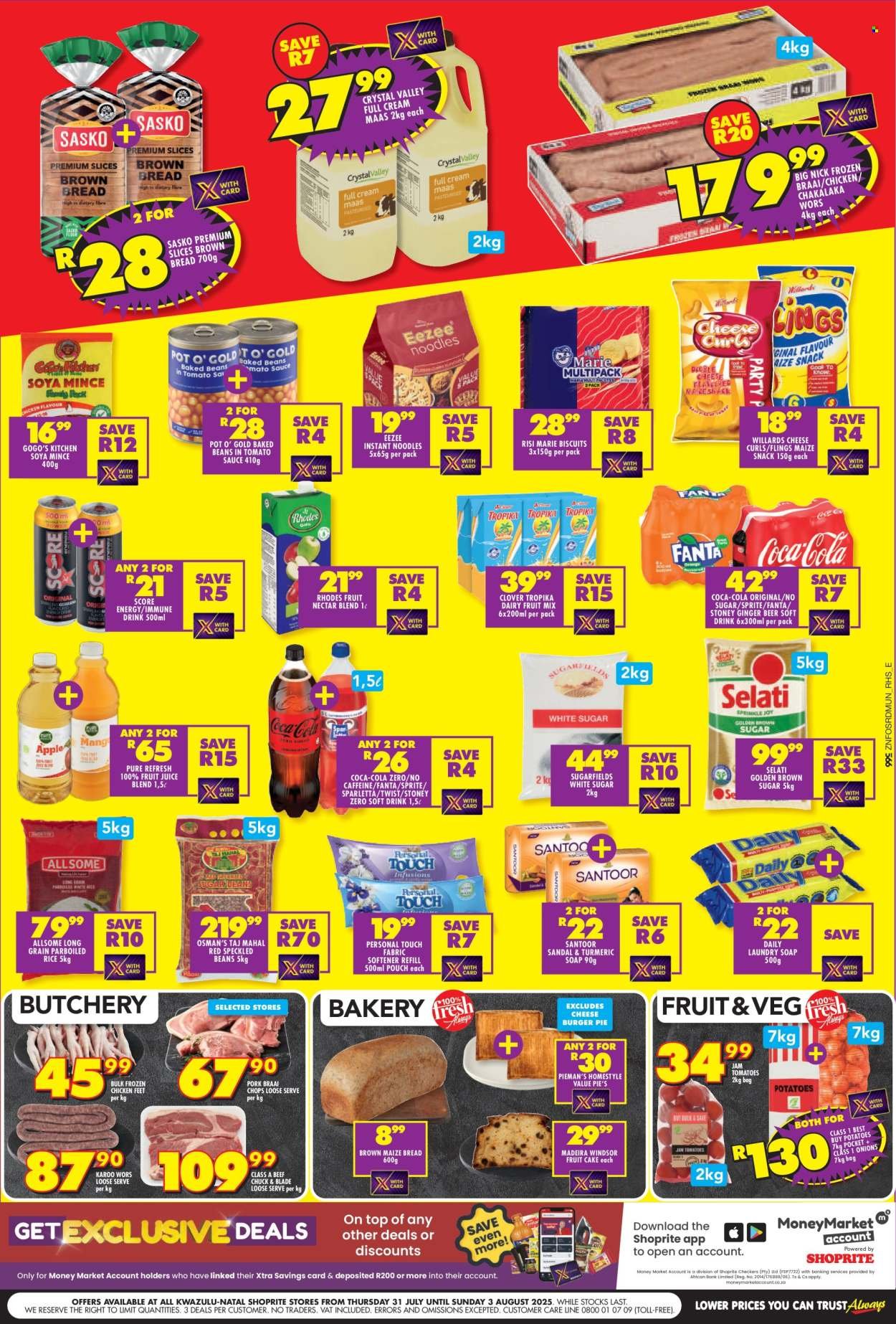SHOPRITE specials - Low Price Bonanza KwaZulu Natal (2025-07-31 - 2025-08-03) | 2