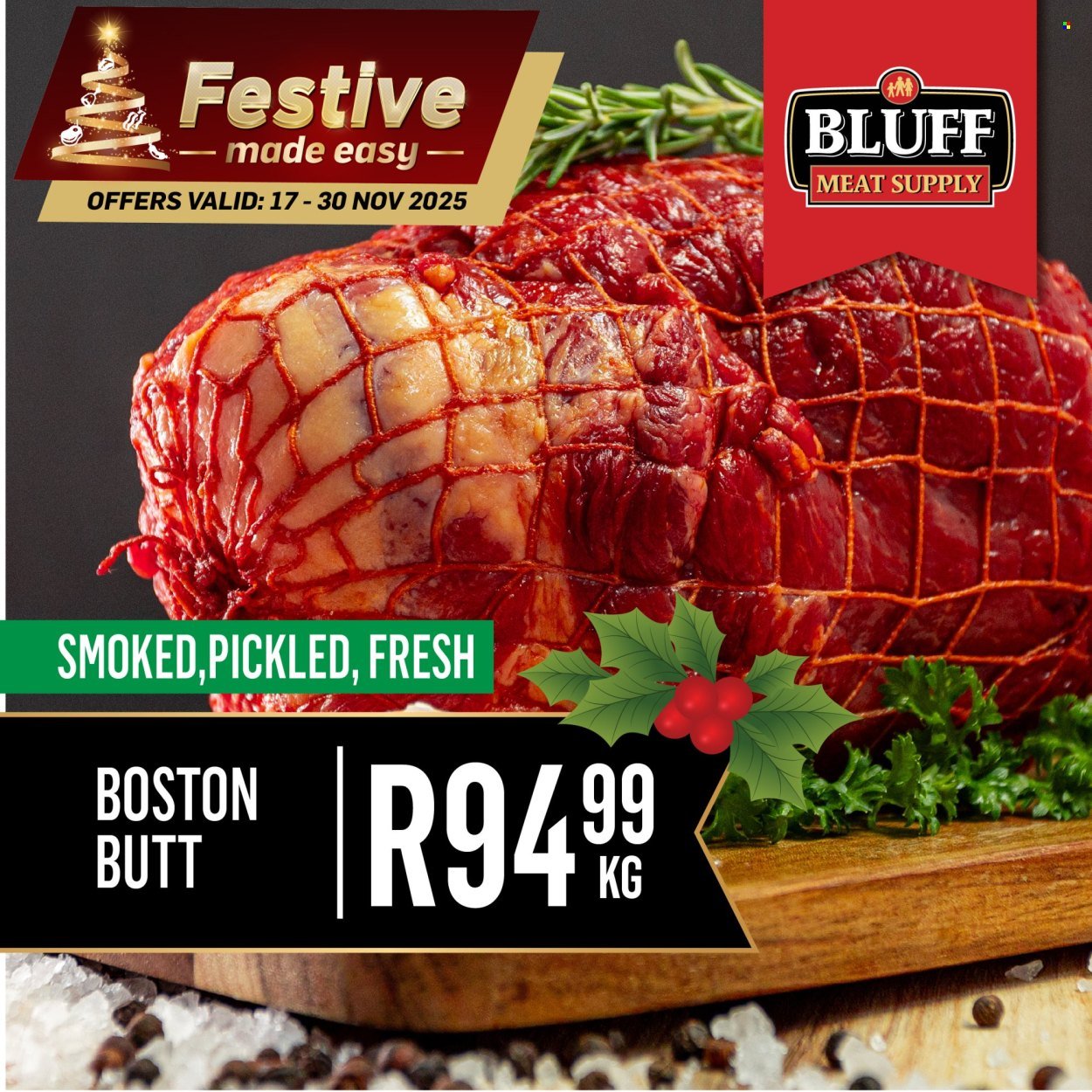 BLUFF MEAT SUPPLY specials - From Monday 17 Nov 2025 (2025-11-17 - 2025-11-30) | 5