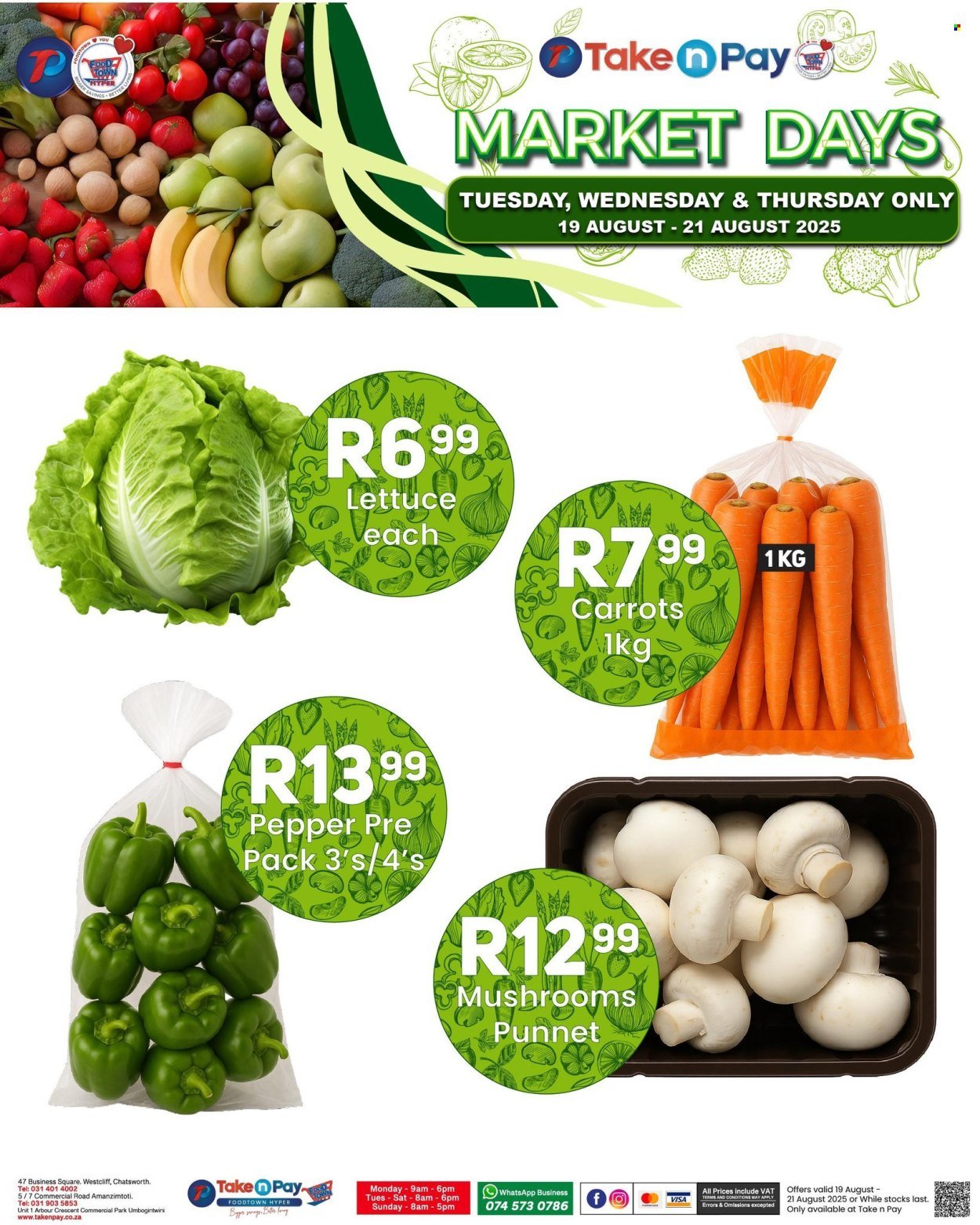TAKE N PAY specials - From Tuesday 19 Aug 2025 (2025-08-19 - 2025-08-21) | 2