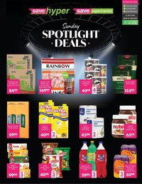 SAVE specials - From Sunday 12 Jul 2026