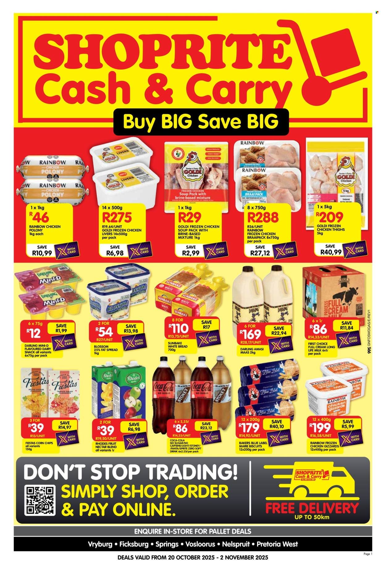 SHOPRITE specials - Cash & Carry Month End Deals Selected Stores (2025-10-20 - 2025-11-02) | 1