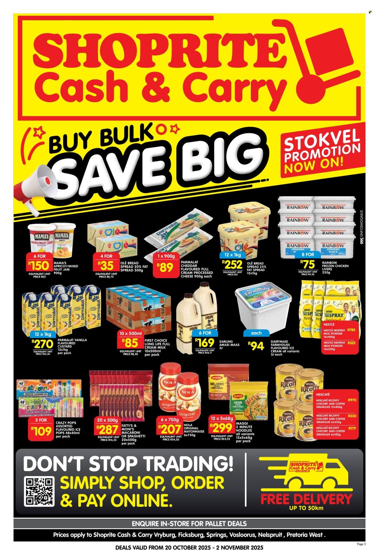 SHOPRITE specials - Cash & Carry Month End Deals Selected Stores (2025-10-20 - 2025-11-02) | 5