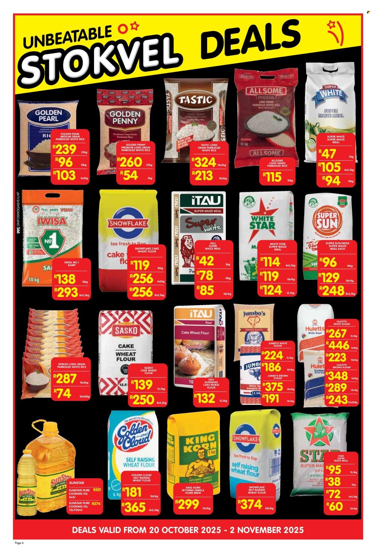 SHOPRITE specials - Cash & Carry Month End Deals Selected Stores (2025-10-20 - 2025-11-02) | 6