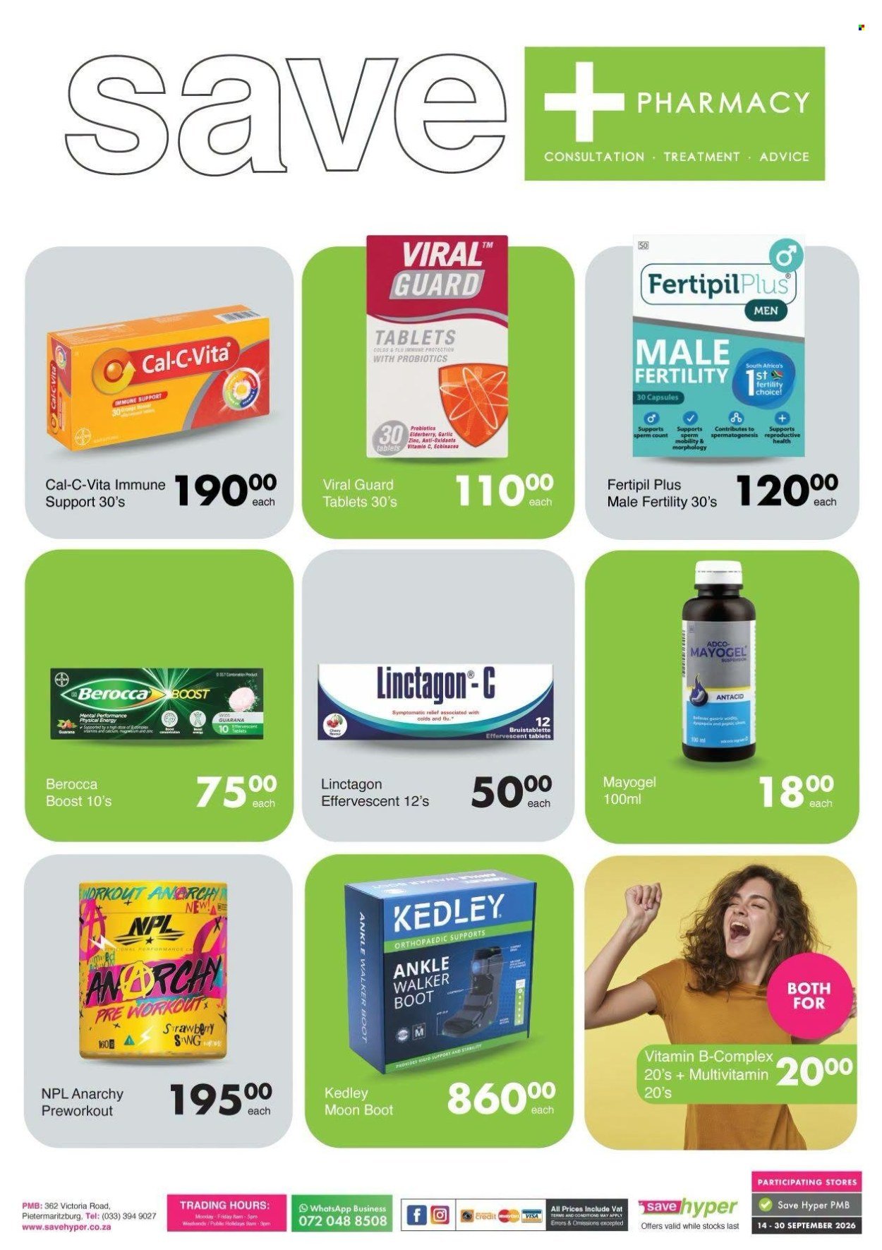 SAVE specials - From Monday 14 Sept 2026