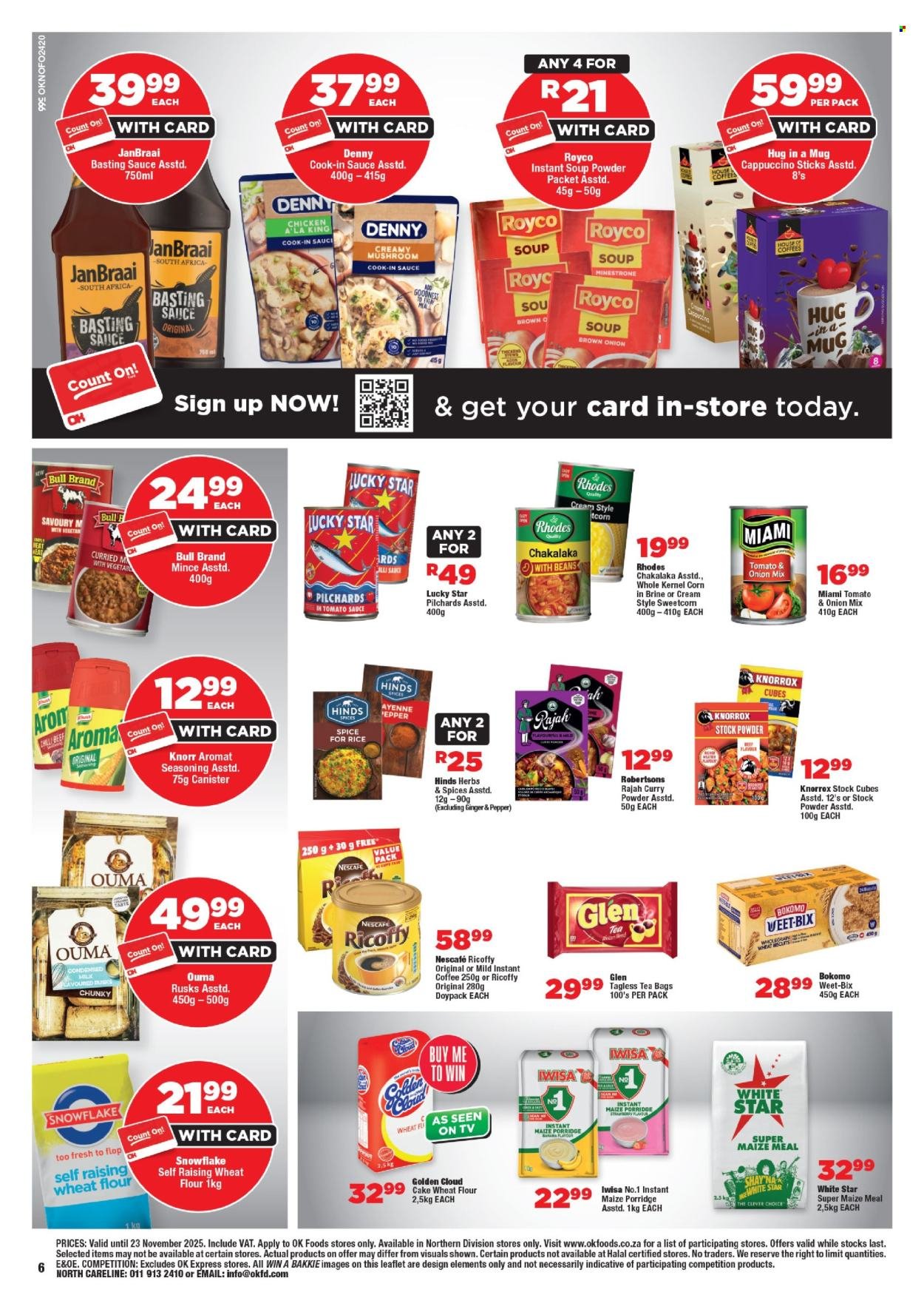 OK FOODS specials - From Wednesday 12 Nov 2025 (2025-11-12 - 2025-11-23) | 6