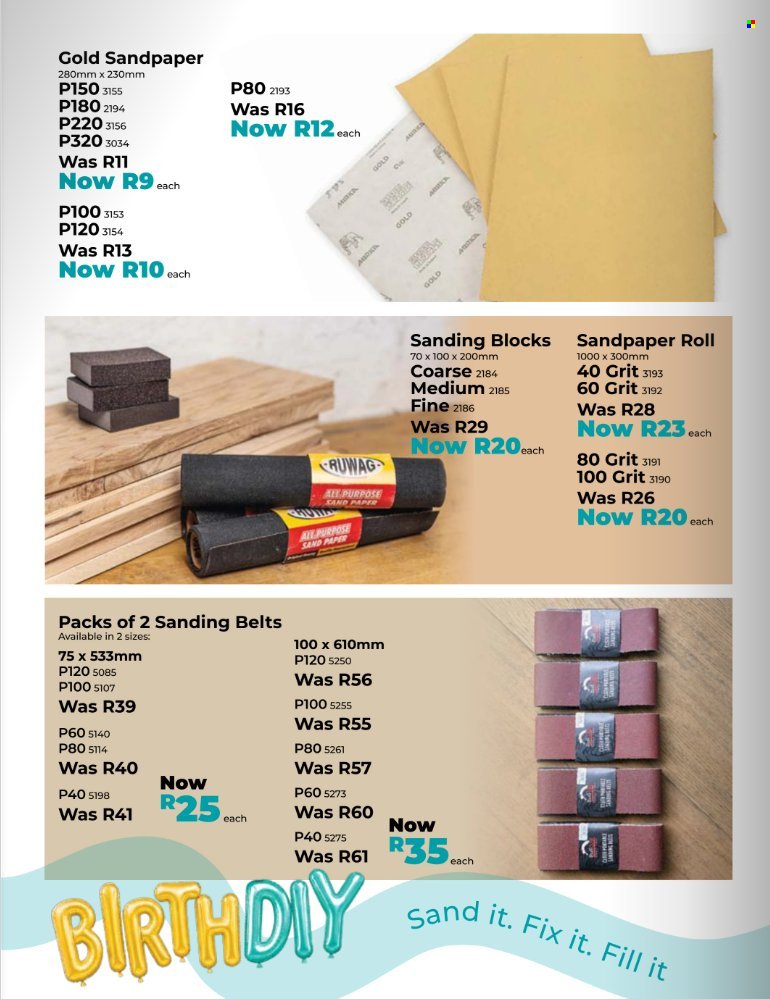 GELMAR specials - From Thursday 1 Oct 2026