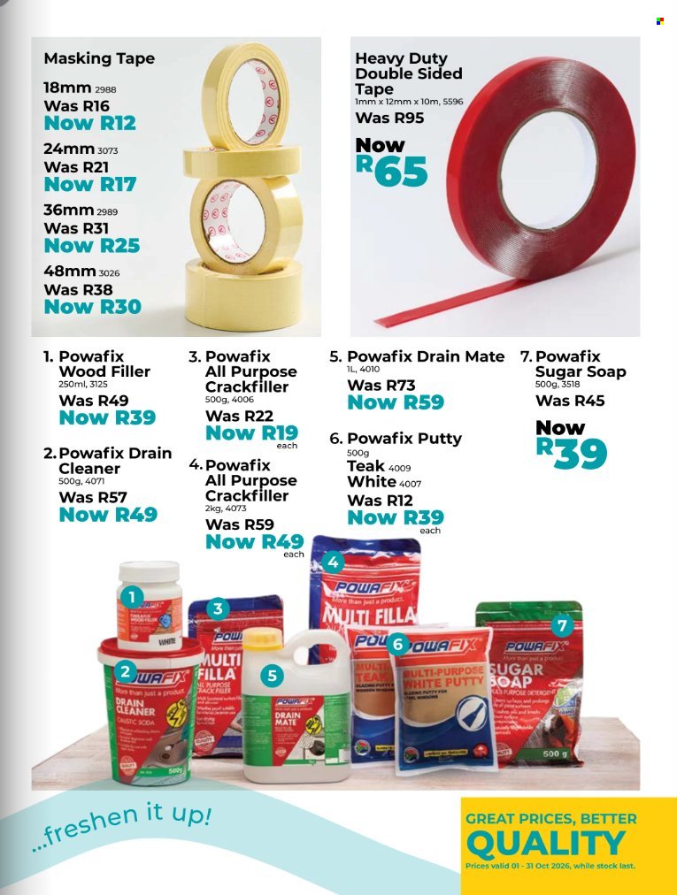 GELMAR specials - From Thursday 1 Oct 2026