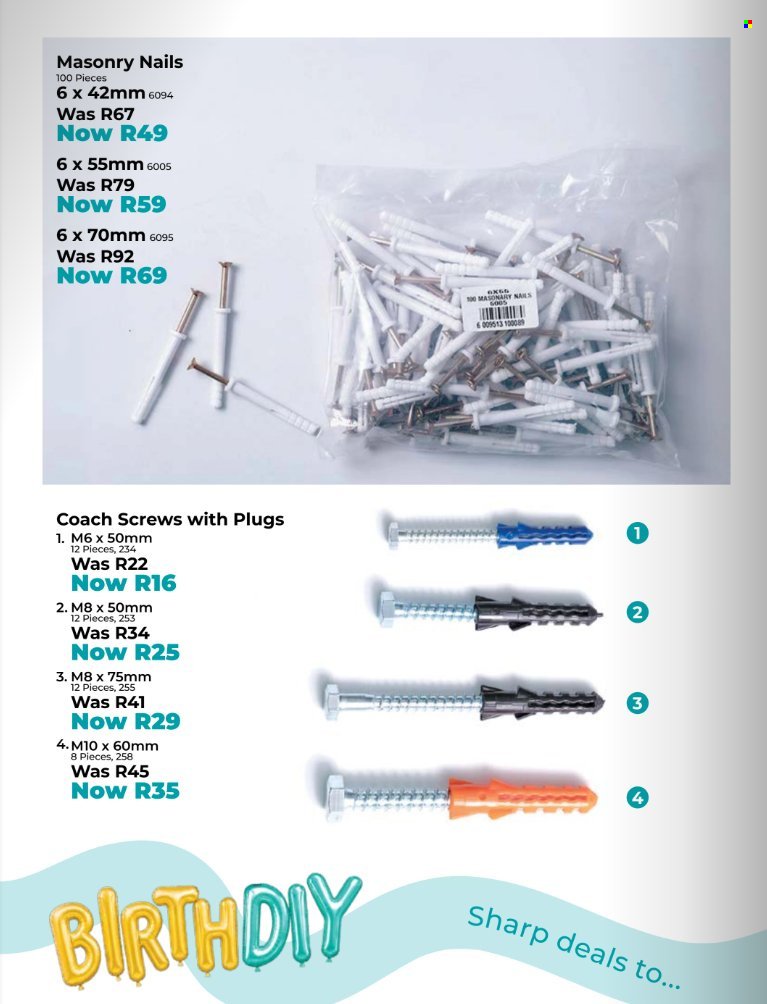 GELMAR specials - From Thursday 1 Oct 2026
